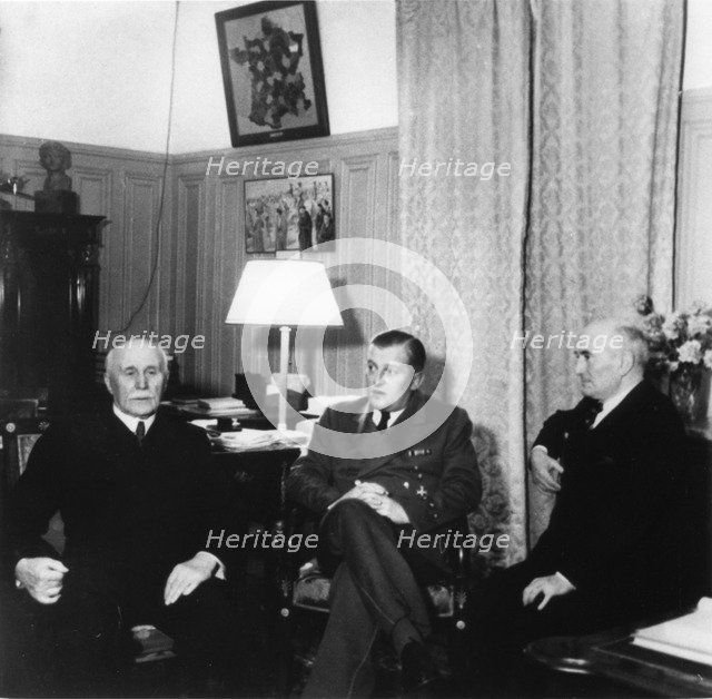 Leaders of Vichy France, c1941-1942. Artist: Unknown