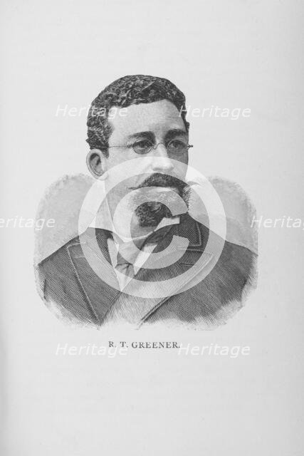 R. T. Greener, 1887. Creator: Unknown.