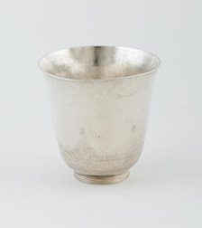 Beaker, England, 1690/91. Creator: Unknown.