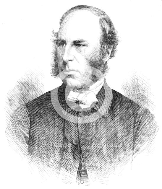 The Right Rev. J. F. Mackarness, D.D., Bishop of Oxford, 1870. Creator: Unknown.