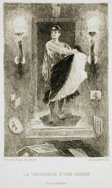 Le Vengeance d'une femme, 1886. Creator: Félicien Rops.