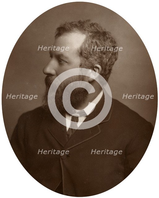 John MacWhirter, ARA, HRSA, Scottish painter, 1883.Artist: Lock & Whitfield