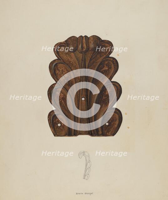 Ornament, 1935/1942. Creator: Erwin Stenzel.