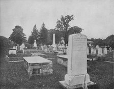 'Graves of Jonathan Edwards and Aaron Burr, Princeton, New Jersey', c1897. Creator: Unknown.