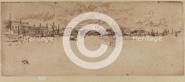 Long Venice, 1879-1880. Creator: James Abbott McNeill Whistler.