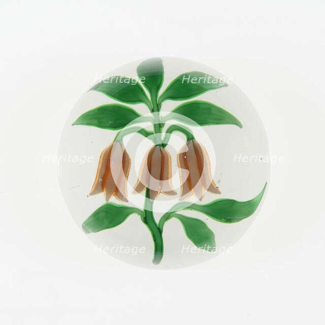 Paperweight, Baccarat, 19th century. Creator: Baccarat Glasshouse.