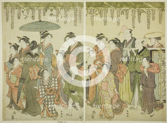 Votive Offering, 1780s. Creator: Katsukawa Shuncho.