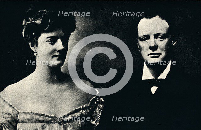 'Winston Churchill's Engagement', c1908, (1945). Creator: Unknown.