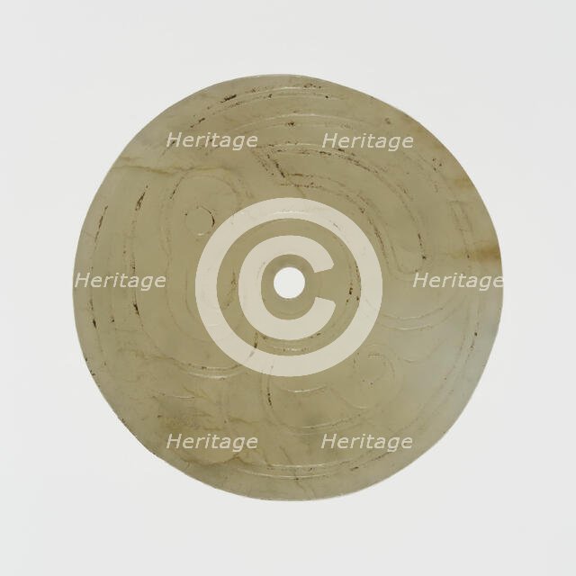 Pendant Disc, Western Zhou period, 10th/9th century B.C. Creator: Unknown.