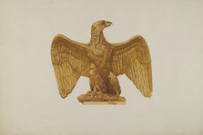 Architectural Ornament (Eagle), 1935/1942. Creator: Robert Pohle.