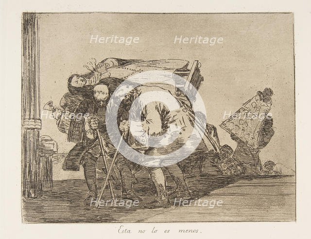 Plate 67 from 'The Disasters of War' (Los Desastres de la Guerra..., after 1814-15 (published 1863). Creator: Francisco Goya.