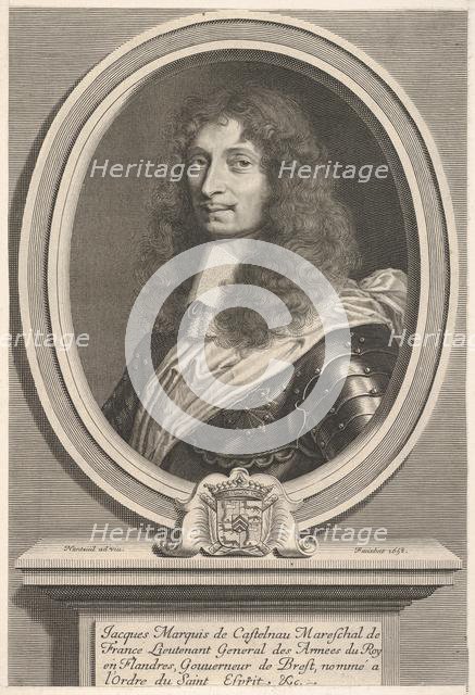 Maréchal de Castelnau, ca. 1658. Creator: Robert Nanteuil.
