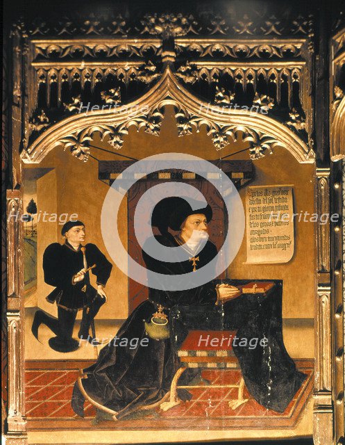 Iñigo López de Mendoza (1398-1458), Marquis of Santillana, Castilian poet and politician.