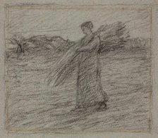 The Gleaner, c1870-1896. Creator: Wyatt Eaton.