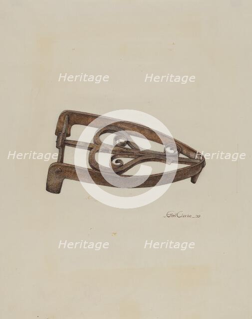 Trivet, 1939. Creator: Ethel Clarke.