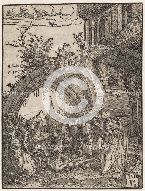 The Beheading of Saint John the Baptist, 1512. Creator: Altdorfer, Albrecht (c. 1480-1538).