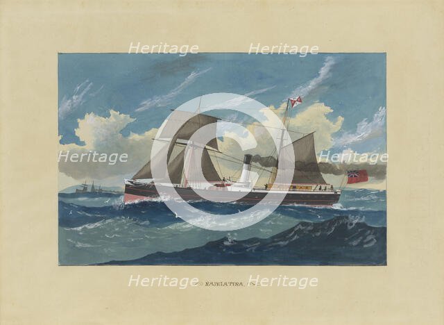 N.Z.S.S.C. Rangitira, c1870s.  Creator: William Forster.