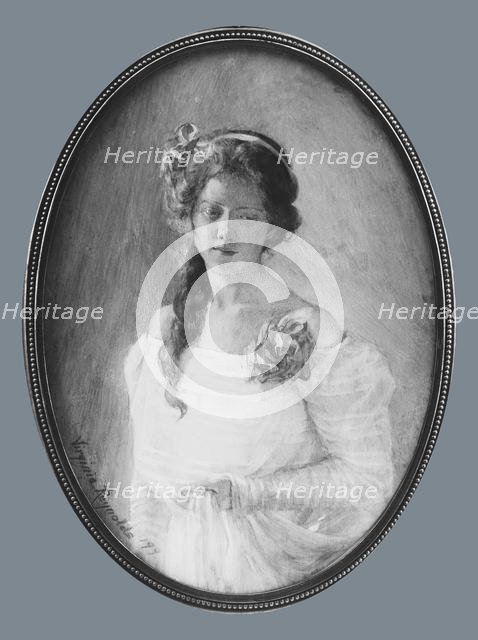 Bessie Moore, 1899. Creator: Virginia Richmond Reynolds.