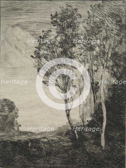 Souvenir of Italy, 1866. Creator: Jean Baptiste Camille Corot (French, 1796-1875); Cadart and Chevalier.