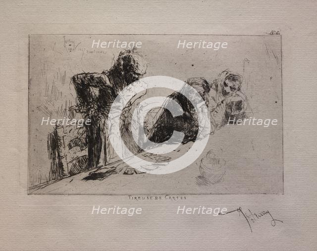 Tireuse de Cartes, 1867. Creator: Mariano Fortuny y Carbó (Spanish, 1838-1874).