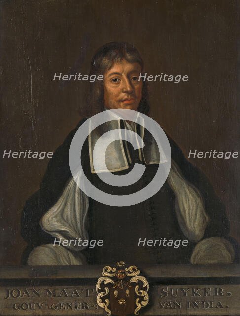 Portrait of Joan Maetsuyker, Governor-General of the Dutch East Indies, 1750-1800. Creator: Unknown.