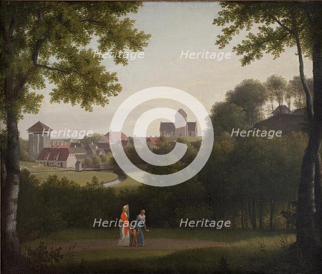 View Towards Lyngby, 1803-1810. Creator: CW Eckersberg.