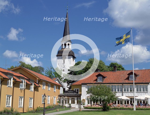 Gripsholm Vardshus and Hotel, Sweden's oldest inn, Mariefred, Sodermanland, Sweden. 