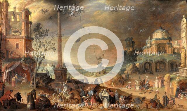 Witches' Sabbath, 1636. Creator: Claes Jacobsz van der Heck.