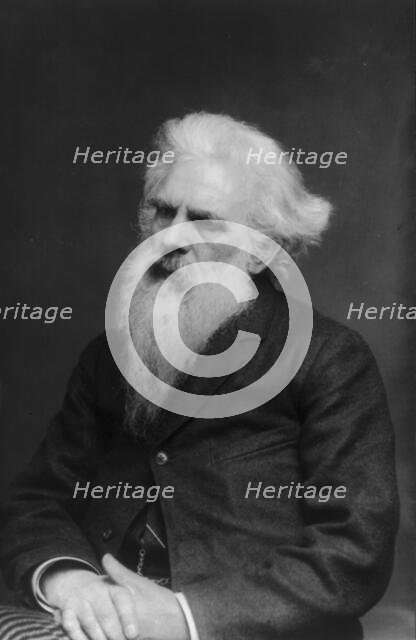 Eadweard Muybridge, 1830-1904, between c1890 and c1904. Creator: Frances Benjamin Johnston.