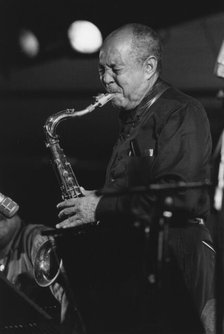 Harold Land, Soho Jazz Festival, 1992. Creator: Brian Foskett.