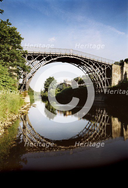 Iron Bridge, Ironbridge Gorge, Shropshire, c1980-c2017. Artist: Historic England Staff Photographer.