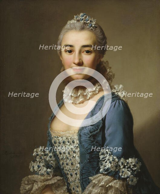 Portrait of a Lady, 1753. Creator: Alexander Roslin.