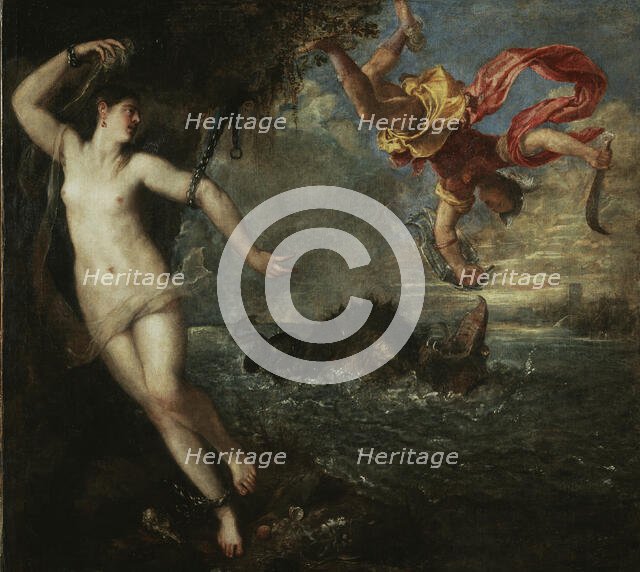 Perseus and Andromeda, ca 1555. Creator: Titian (1488-1576).