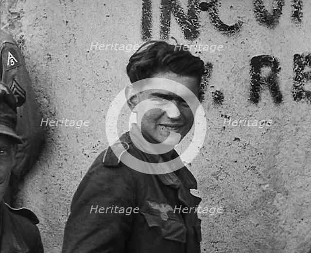 German Troops in an Italian Town, 1943-1944. Creator: British Pathe Ltd.