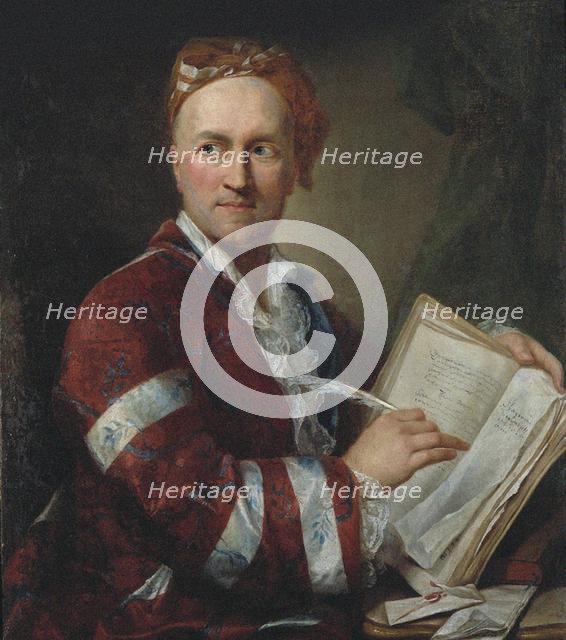 Emer de Vattel (Portrait of the Neuchâtel scholar), ca 1760. Creator: Anonymous.