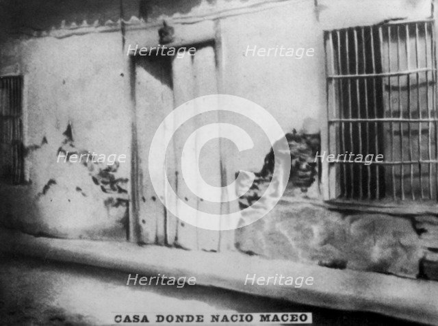 Birthplace of Antonio Maceo (1845-1896), 1920s. Artist: Unknown
