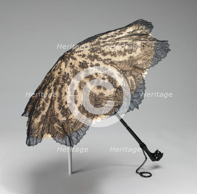 Parasol, American, 1860-65. Creator: Fortis.