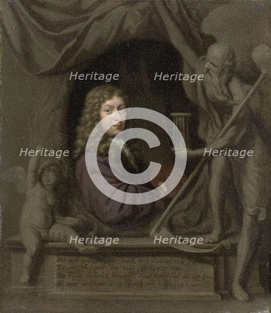 Self-Portrait, 1685. Creator: Michiel van Musscher.