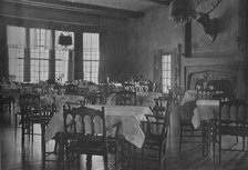 Dining room, North Jersey Country Club, Paterson, New Jersey, 1925. Artist: Unknown.