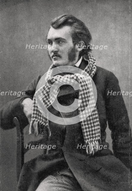 Gustave Dore, French artist, engraver and illustrator, 1863. Artist: Unknown