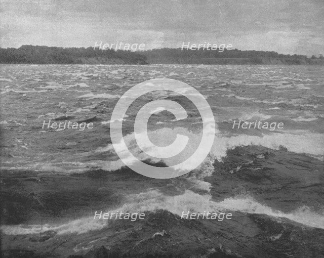 Long Sault Rapids, St Lawrence River, Canada, c1900.  Creator: Unknown.