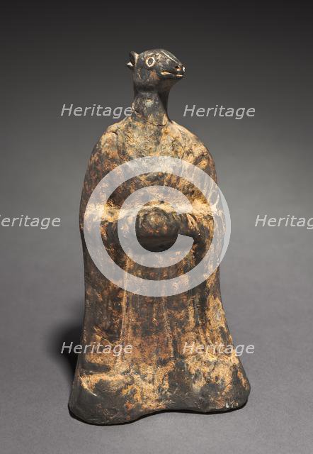 Mortuary Figure of the Zodiac Sign: Hare (Cancer), 500s. Creator: Unknown.