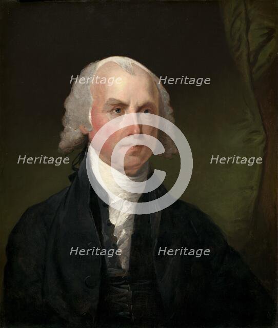James Madison, c. 1821. Creator: Gilbert Stuart.