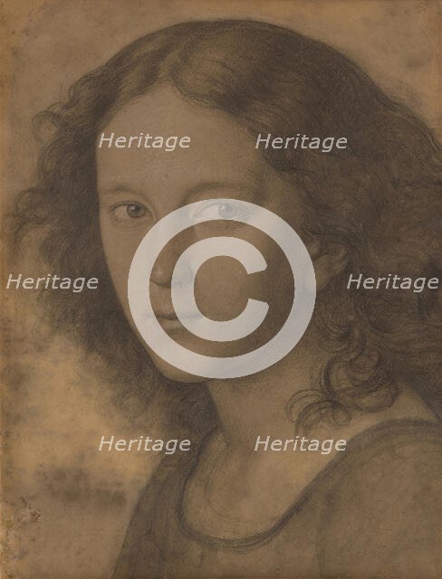 Felix Mendelssohn Bartholdy (1809-1847) at age 12, c1821. Creator: Begas, Carl Joseph (1794-1854).