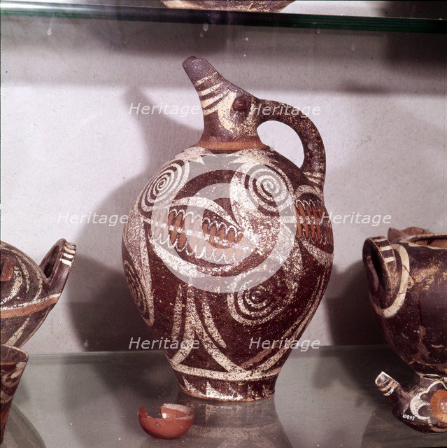 Ivory Mirror Handle from Enkomi, Cyprus, Bronze Age, c1200BC-c1100 BC Artist: Unknown.