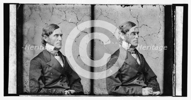 Prof. Hitchcock, ca. 1860-1865. Creator: Unknown.