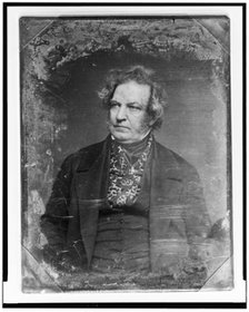 James Moore Wayne, half-length portrait, facing slightly left, between 1844 and 1860. Creator: Mathew Brady.