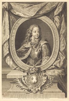 Louis XV, c. 1720. Creator: Nicolas de Larmessin.
