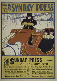 The New York Sunday press. January 5th. 1896, c1893 - 1897. Creator: Unknown.