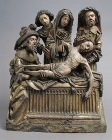 The Entombment of Christ with the Virgin Mary, Saint John, Nicodemus, and Joseph of Arimathea, Germa Creator: Unknown.